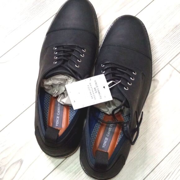 (S-PB499) Vince Camuto Men's Edom Oxford Sz 13 - Picture 5 of 13